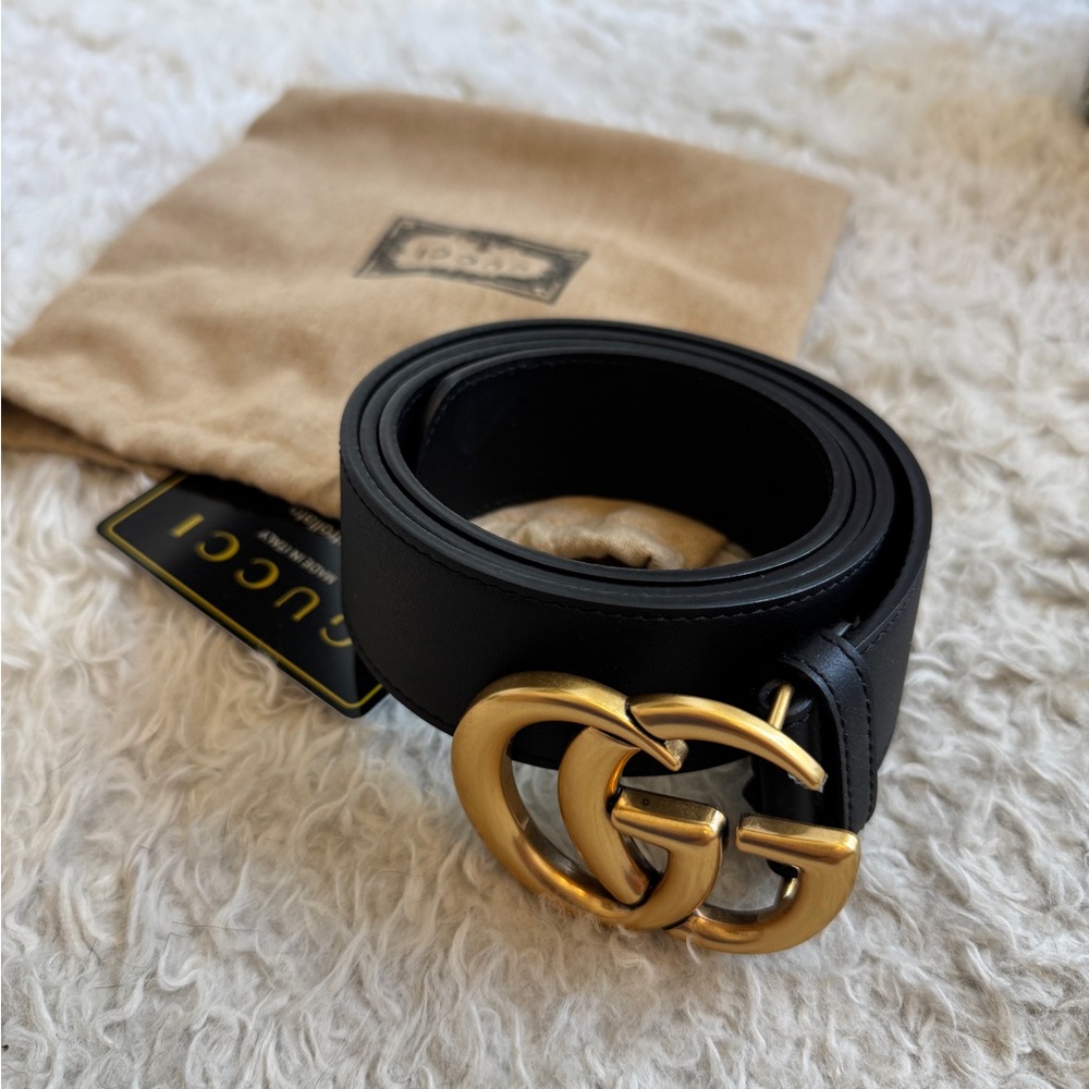 Gucci GG Marmont Wide Belt